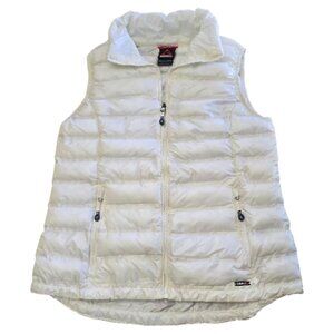 LNWOT White Puffer GERRY Vest sz M